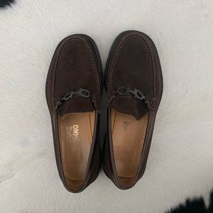 Men’s Ferragamo Brown Suede Loafers